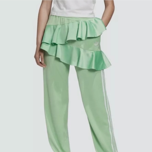 Adidas x J KOO Track Pants in Glory Mint XS